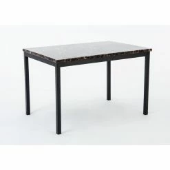 Top 10 🥰 Rectangle Boraam Arjen 5 Piece Dining Table Set 😀 -Kitchen Sales Store detailBOR415