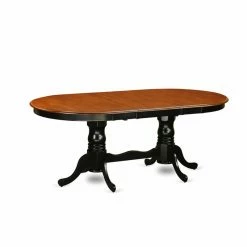 Budget 🛒 Oval East West Furniture 9 Piece Plainville Extending Dining Table - Black / Cherry ⭐ 8 Budget 🛒 Oval East West Furniture 9 Piece Plainville Extending Dining Table - Black / Cherry ⭐ -Kitchen Sales Store detailEASE1481