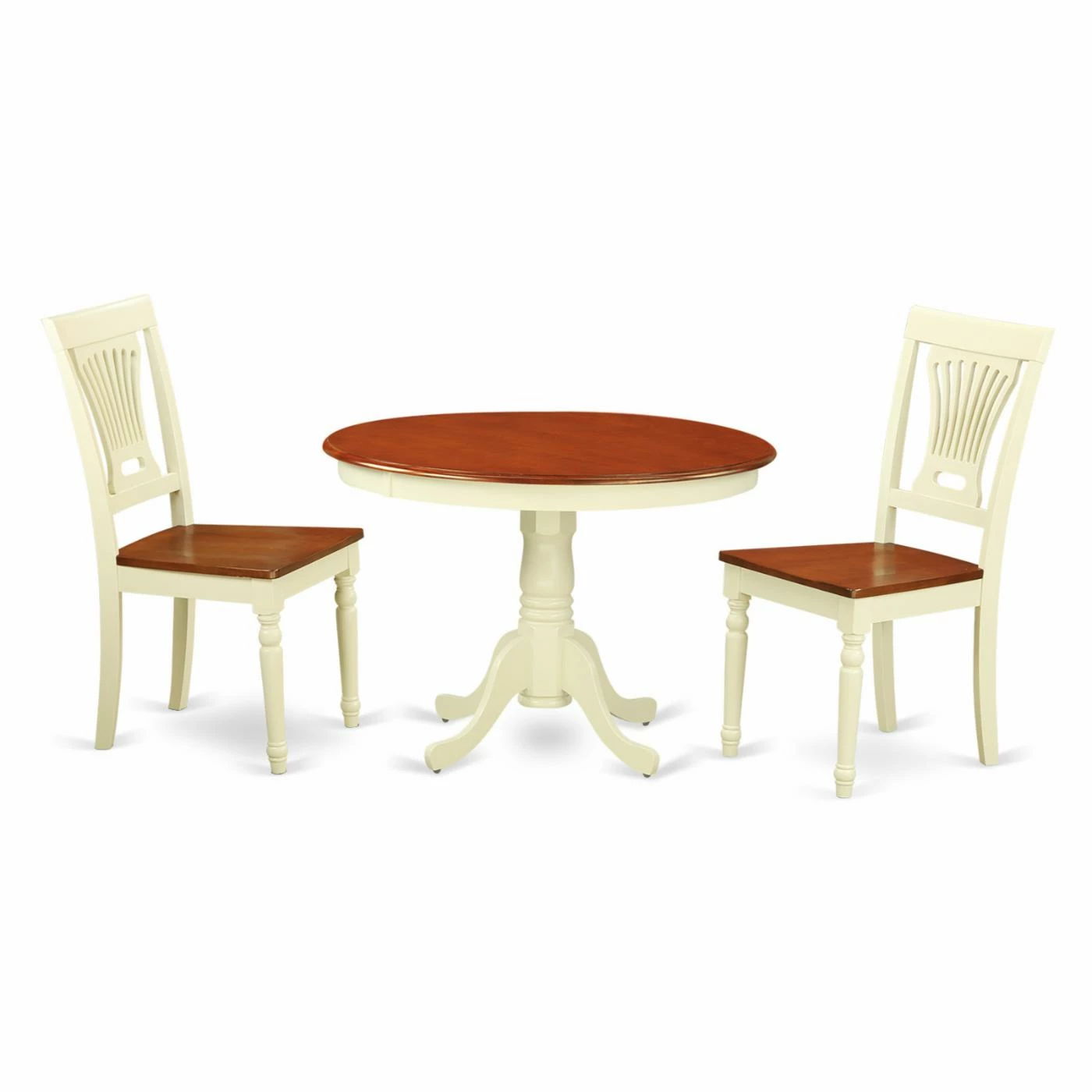 New β Round East West Furniture Hartland 3 Piece Empire Dining Table Set π₯° 5 New β Round East West Furniture Hartland 3 Piece Empire Dining Table Set π₯° - Image 3