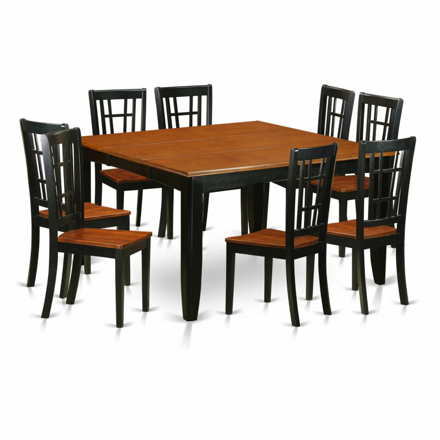 Best Pirce π Square East West Furniture Parfait 9 Piece Windowpane Dining Table Set β¨ 5 Best Pirce π Square East West Furniture Parfait 9 Piece Windowpane Dining Table Set β¨ - Image 3