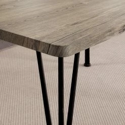 Budget 🎁 Rectangle Furniture Of America Amonica 5 Piece Casual Dining Set 🤩 -Kitchen Sales Store detailENLB3606