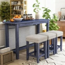 Deals ⭐ Rectangle Furniture Of America Keily 4-Piece Counter Height Dining Set 🤩 12 Deals ⭐ Rectangle Furniture Of America Keily 4-Piece Counter Height Dining Set 🤩 -Kitchen Sales Store detailENLB5489