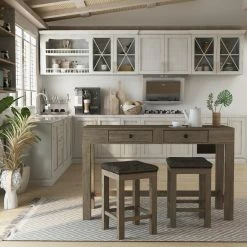 Best deal ๐ฅฐ Rectangle Furniture Of America Luff 3-Piece Counter Height Table Set โ๏ธ 9 Best deal ๐ฅฐ Rectangle Furniture Of America Luff 3-Piece Counter Height Table Set โ๏ธ -Kitchen Sales Store detailENLB5568