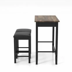 Best reviews of 🎉 Rectangle Furniture Of America Mielle 3-Piece Counter Height Table Set 🤩 -Kitchen Sales Store detailENLB5656