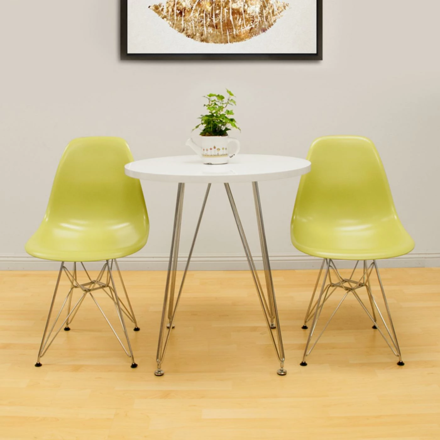 Wholesale 🔥 Round Mod Made Paris Tower 3-Piece Dining Set 🤩 5 Wholesale 🔥 Round Mod Made Paris Tower 3-Piece Dining Set 🤩 - Image 3