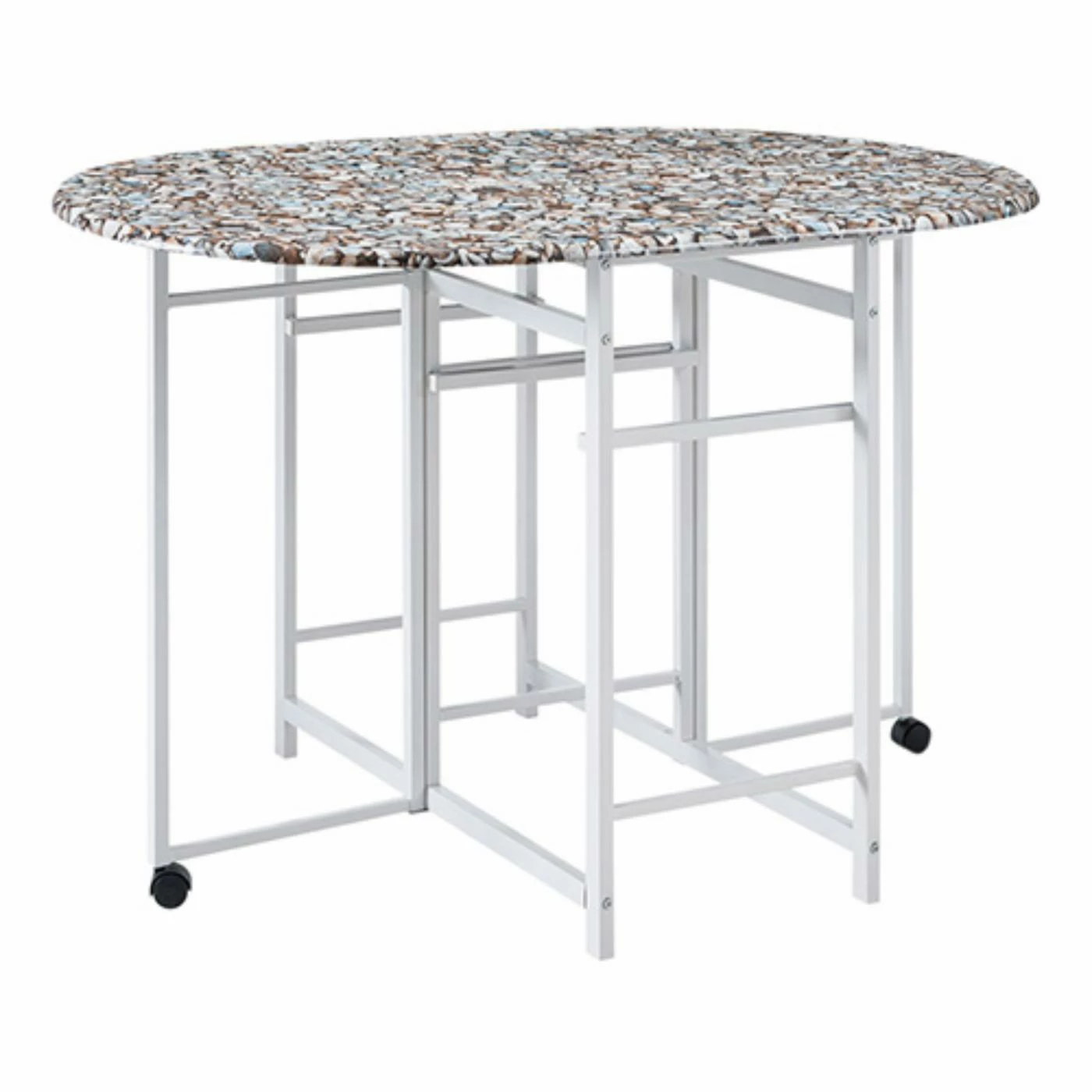 Outlet 👏 K&B Furniture Round K&B Furniture 3 Piece Faux Marble Dinette Set 🎉 5 Outlet 👏 K&B Furniture Round K&B Furniture 3 Piece Faux Marble Dinette Set 🎉 - Image 3