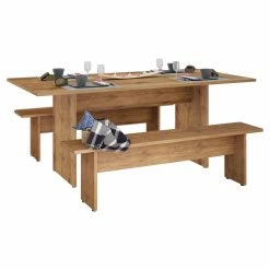 Coupon 🔔 Rectangle Manhattan Comfort Nomad 3 Piece Country Dining Table Set 🔔 -Kitchen Sales Store detailMANH1391