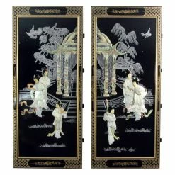 Best deal 🤩 Oval Oriental Furniture Lacquered Dining Room Set ✔️ -Kitchen Sales Store detailOUI1947