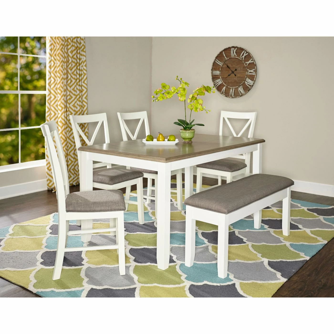Cheap 👍 Rectangle Powell Jane 6 Piece Dining Set 🛒 5 Cheap 👍 Rectangle Powell Jane 6 Piece Dining Set 🛒 - Image 3