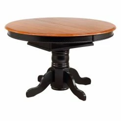 Wholesale 👍 Round Sunset Trading 7 Piece Dining Table Set With China Cabinet 🔔 -Kitchen Sales Store detailSET973