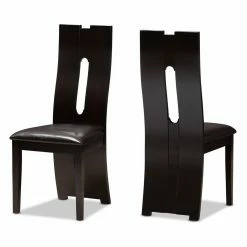 Outlet ❤️ Rectangle Baxton Studio Alani 5 Piece Rectangular Dining Set 🥰 -Kitchen Sales Store detailWSI3775