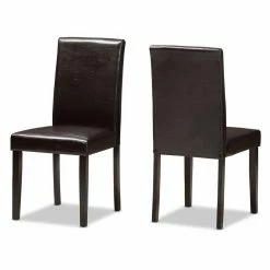 Budget 🤩 Rectangle Baxton Studio Mia 5 Piece Rectangular Dining Set ✨ -Kitchen Sales Store detailWSI3778