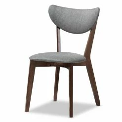 New 🛒 Rectangle Baxton Studio Hadrea 5 Piece Rectangular Dining Table Set ❤️ -Kitchen Sales Store detailWSI3944