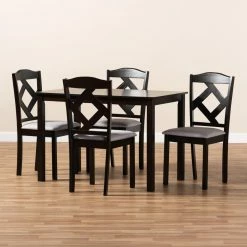 Wholesale π₯ Rectangle Baxton Studio Ruth 5 Piece Contemporary Dining Set β 8 Wholesale π₯ Rectangle Baxton Studio Ruth 5 Piece Contemporary Dining Set β -Kitchen Sales Store detailWSI4060
