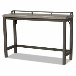 Best Pirce 👍 Rectangle Baxton Studio Noll 3 Piece Counter Height Dining Set 😍 -Kitchen Sales Store detailWSI4705