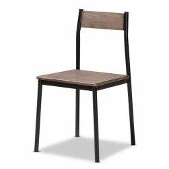 Cheap 👍 Rectangle Baxton Studio Mave 5 Piece Contemporary Dining Set 🌟 -Kitchen Sales Store detailWSI4904