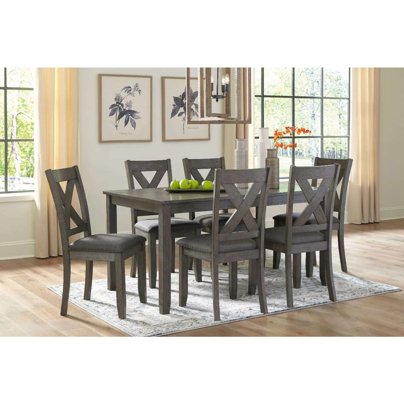 Brand new ๐งจ Rectangle Signature Design By Ashley Caitbrook 7 Piece Rectangular Dining Room Table Set ๐ 4 Brand new ๐งจ Rectangle Signature Design By Ashley Caitbrook 7 Piece Rectangular Dining Room Table Set ๐ - Image 2