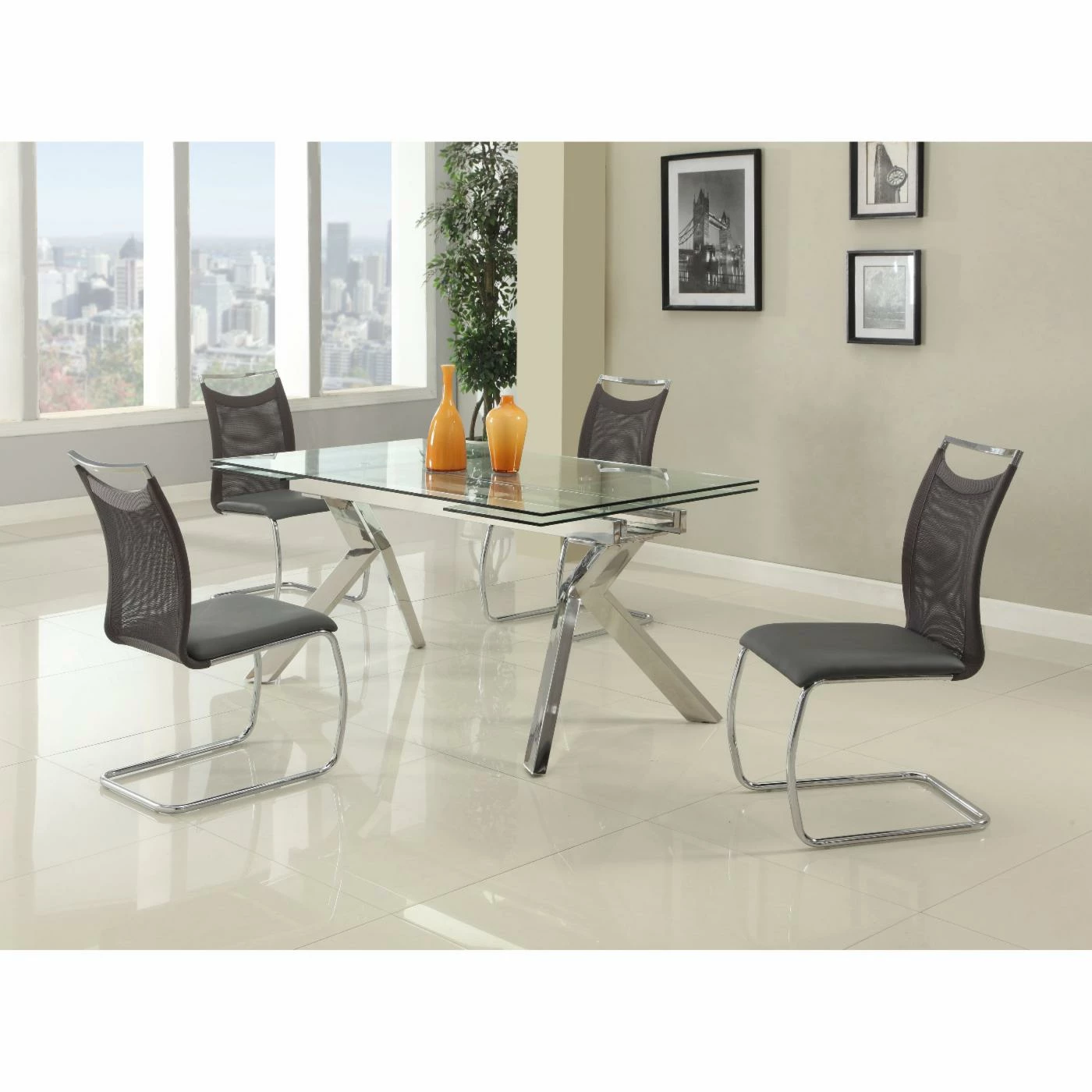 Coupon ⭐ Rectangle Chintaly Ella 5-Piece Dining Set With Nadine Chair 🌟 4 Coupon ⭐ Rectangle Chintaly Ella 5-Piece Dining Set With Nadine Chair 🌟 - Image 2