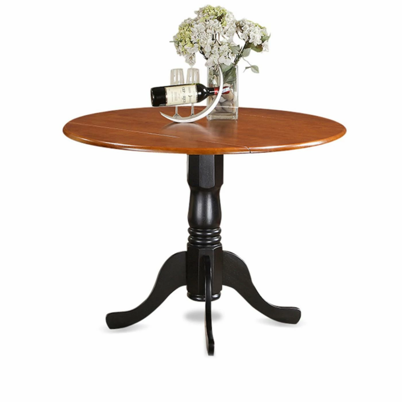 New ⭐ Round East West Furniture Dublin DLDO5 Five Piece Drop Leaf Dining Set 🤩 4 New ⭐ Round East West Furniture Dublin DLDO5 Five Piece Drop Leaf Dining Set 🤩 - Image 2