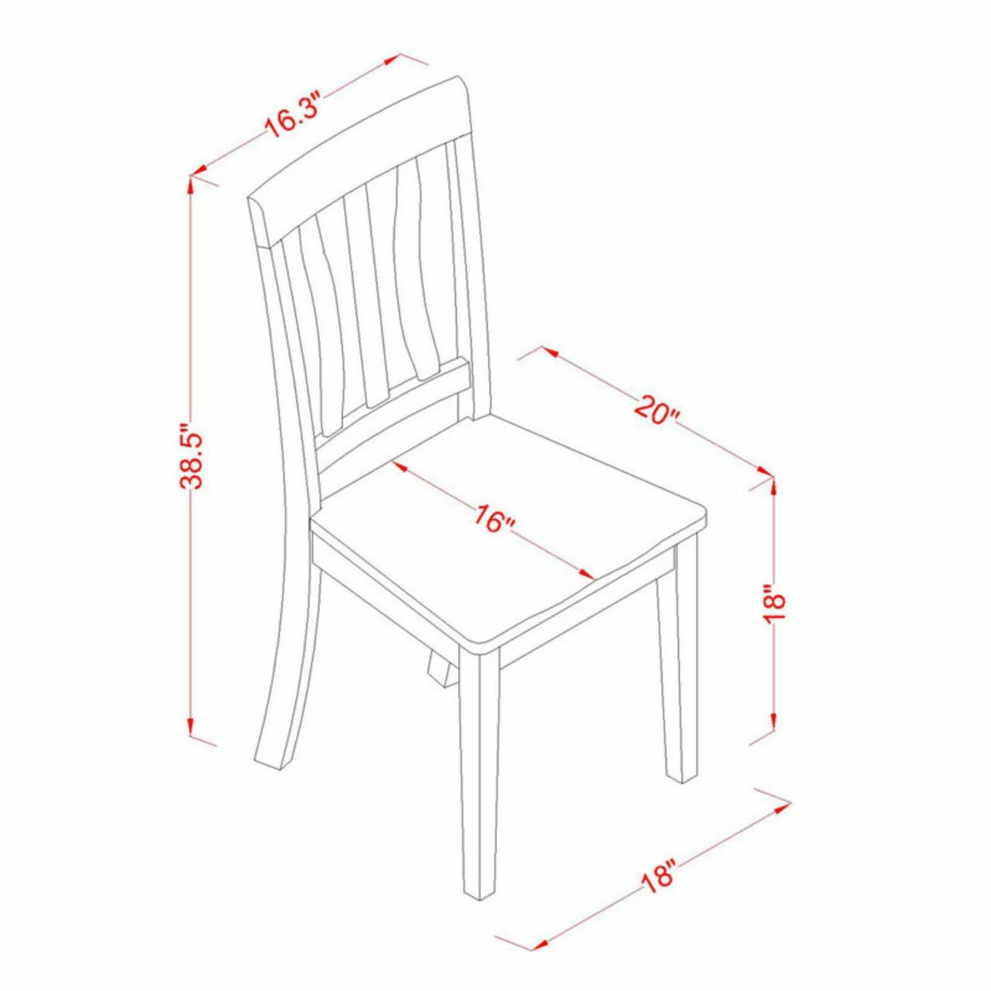 Brand new ๐ฏ Rectangle East West Furniture Dover DOAN5 Five Piece Extension Dining Table Set ๐ 4 Brand new ๐ฏ Rectangle East West Furniture Dover DOAN5 Five Piece Extension Dining Table Set ๐ - Image 2