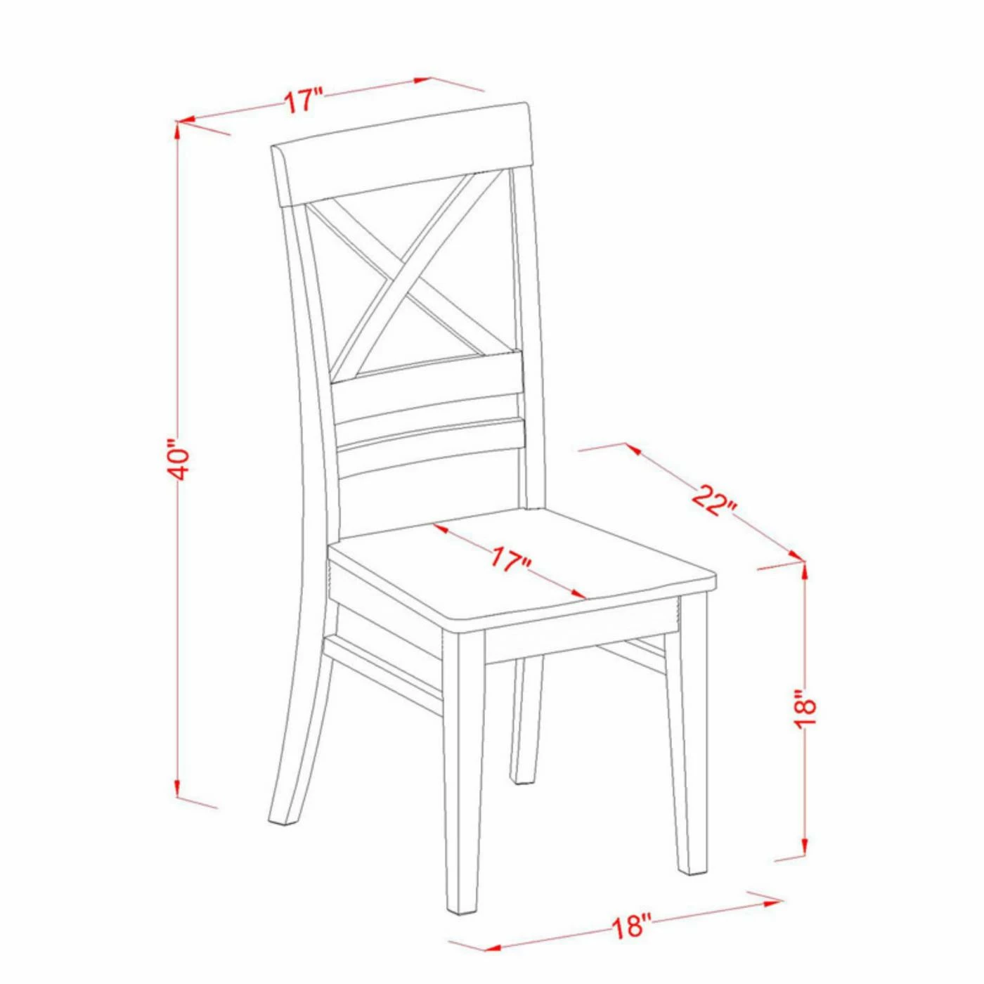 Best Sale 🥰 Rectangle East West Furniture Dover DOQU5 Five Piece Extension Dining Table Set ✔️ 4 Best Sale 🥰 Rectangle East West Furniture Dover DOQU5 Five Piece Extension Dining Table Set ✔️ - Image 2