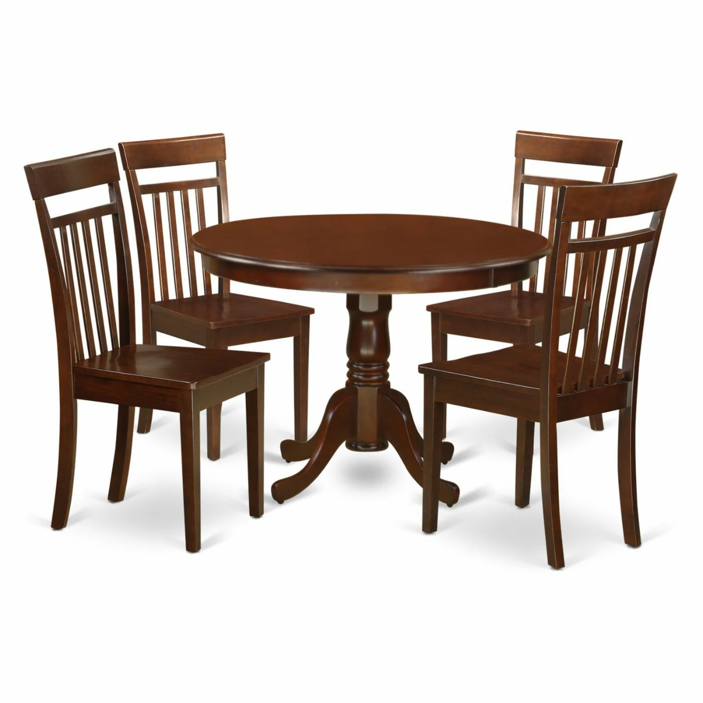 Best reviews of ๐ Round East West Furniture Hartland 5 Piece Sheraton Dining Table Set ๐ 4 Best reviews of ๐ Round East West Furniture Hartland 5 Piece Sheraton Dining Table Set ๐ - Image 2