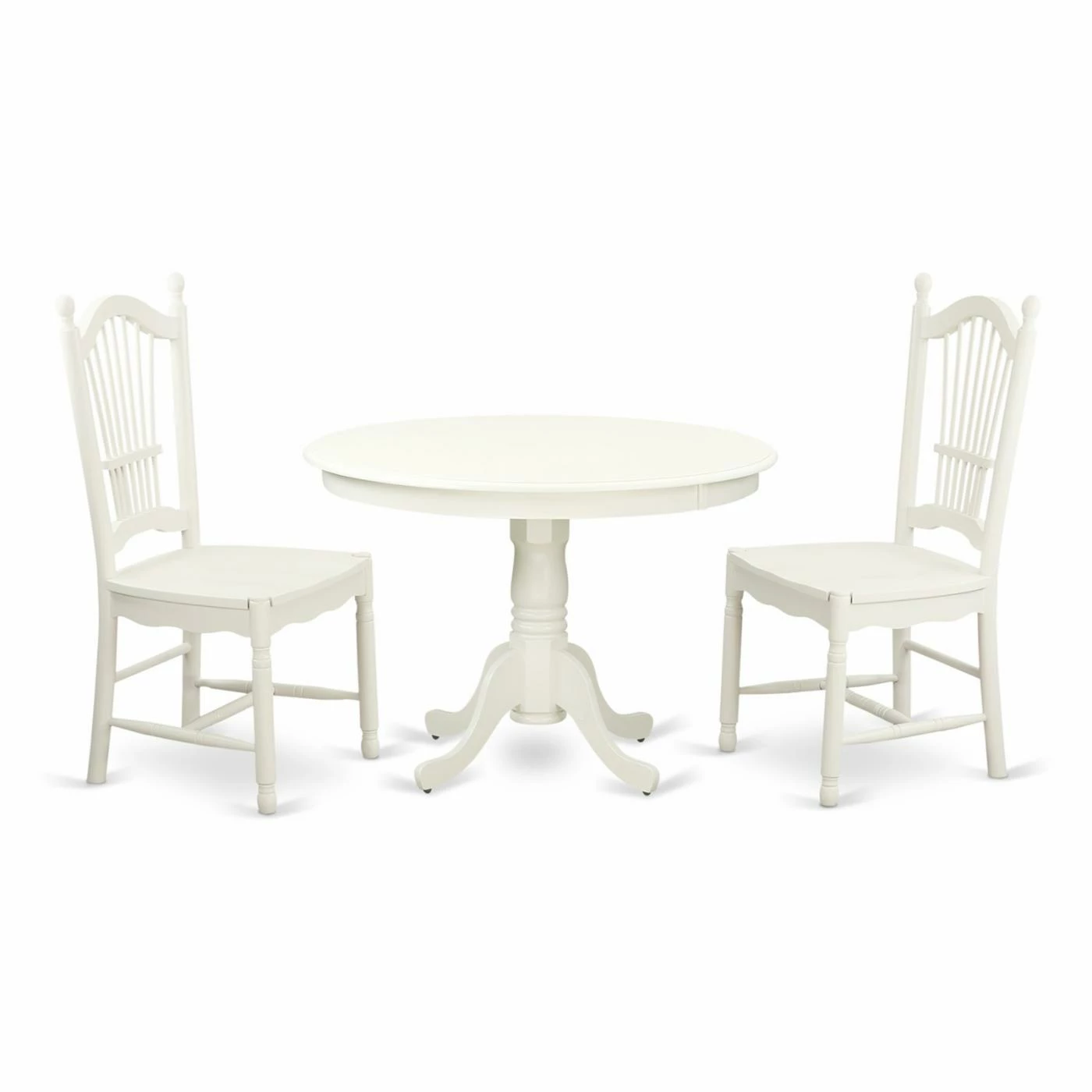Hot Sale ⭐ Casual Dining Sets East West Furniture Hartland 3 Piece Sheaf Back Dining Table Set 🔔 4 Hot Sale ⭐ Casual Dining Sets East West Furniture Hartland 3 Piece Sheaf Back Dining Table Set 🔔 - Image 2