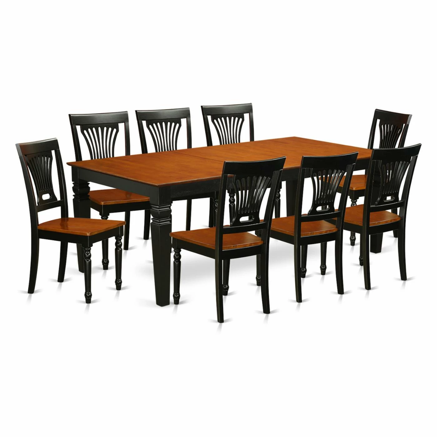 Brand new ⌛ Rectangle East West Furniture Logan 9 Piece Empire Dining Table Set ⌛ 4 Brand new ⌛ Rectangle East West Furniture Logan 9 Piece Empire Dining Table Set ⌛ - Image 2