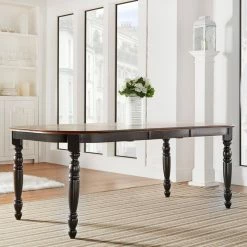 Outlet 🌟 Rectangle HumbleNest Homestead Distressed Two Tone 7 Piece Dining Set ❤️ 8 Outlet 🌟 Rectangle HumbleNest Homestead Distressed Two Tone 7 Piece Dining Set ❤️ -Kitchen Sales Store inuseHME3145