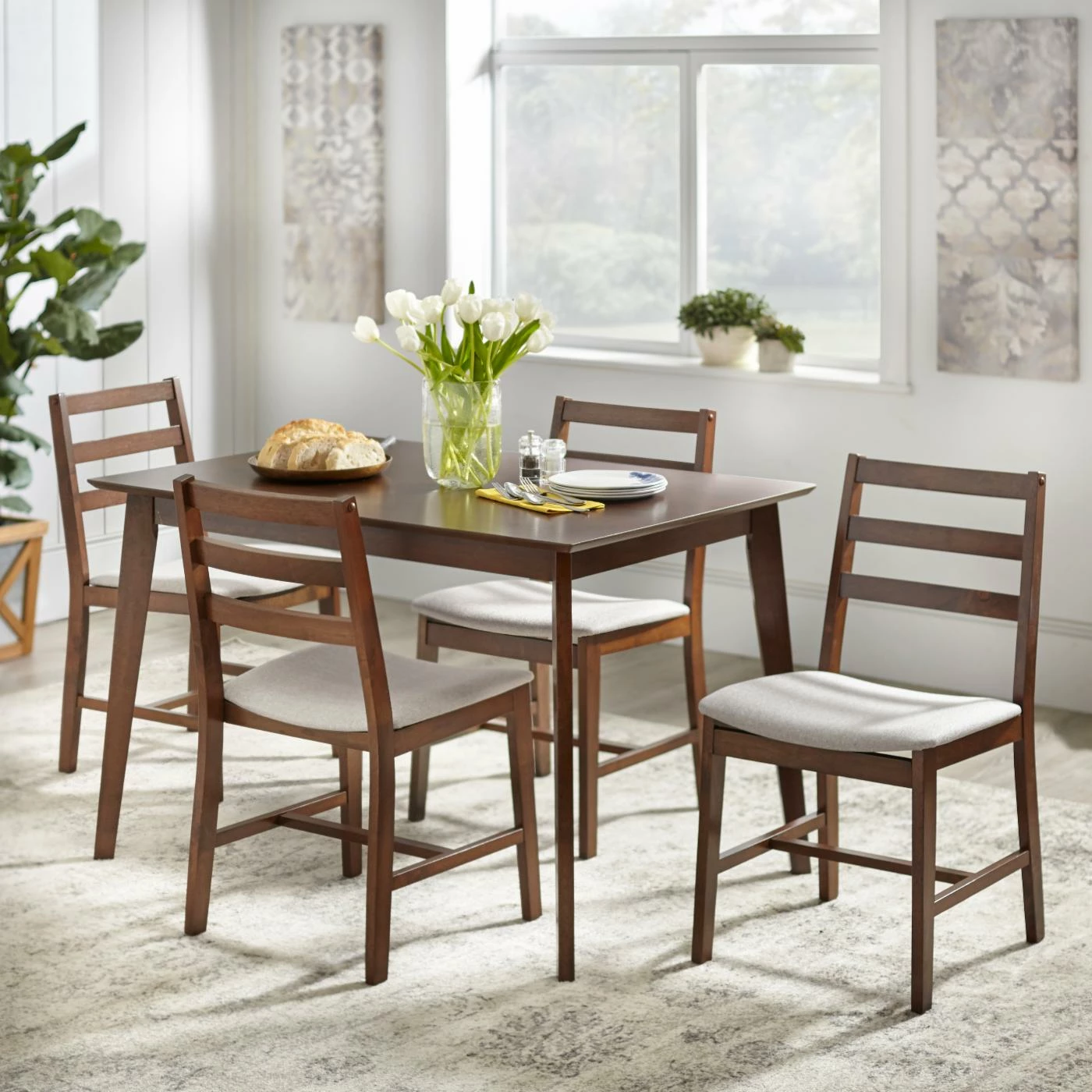 Best deal ๐ All Other Brands Rectangle 5 Piece Charlie Dining Set ๐ 4 Best deal ๐ All Other Brands Rectangle 5 Piece Charlie Dining Set ๐ - Image 2