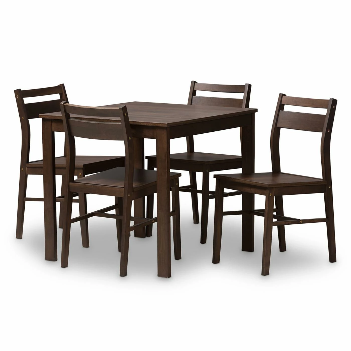 Buy ❤️ Square Baxton Studio Lovy 5 Piece Rectangular Dining Set ❤️ 4 Buy ❤️ Square Baxton Studio Lovy 5 Piece Rectangular Dining Set ❤️ - Image 2