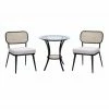 Brand new 🛒 Round Acme Furniture Frydel 3-Piece Table And Chairs Set 🤩 1 Brand new 🛒 Round Acme Furniture Frydel 3-Piece Table And Chairs Set 🤩 -Kitchen Sales Store masterACM5485