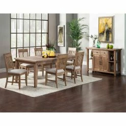 Cheapest 👍 Casual Dining Sets Alpine Furniture Aspen 7 Piece Dining Set With Optional Server 👍