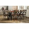 Budget 🎉 Rectangle Amisco Laredo Jasper 7 Piece Dining Table Set 🥰 -Kitchen Sales Store masterAMS612