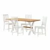 Buy 🧨 Rectangle Alaterre Furniture Chelsea 72in. Dining Table 5-Piece Set 🥰 -Kitchen Sales Store masterASR9957