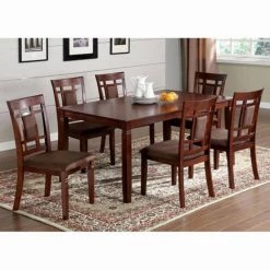 Flash Sale 😍 Rectangle Benzara 7 Piece Rectangular Dining Table Set 👏
