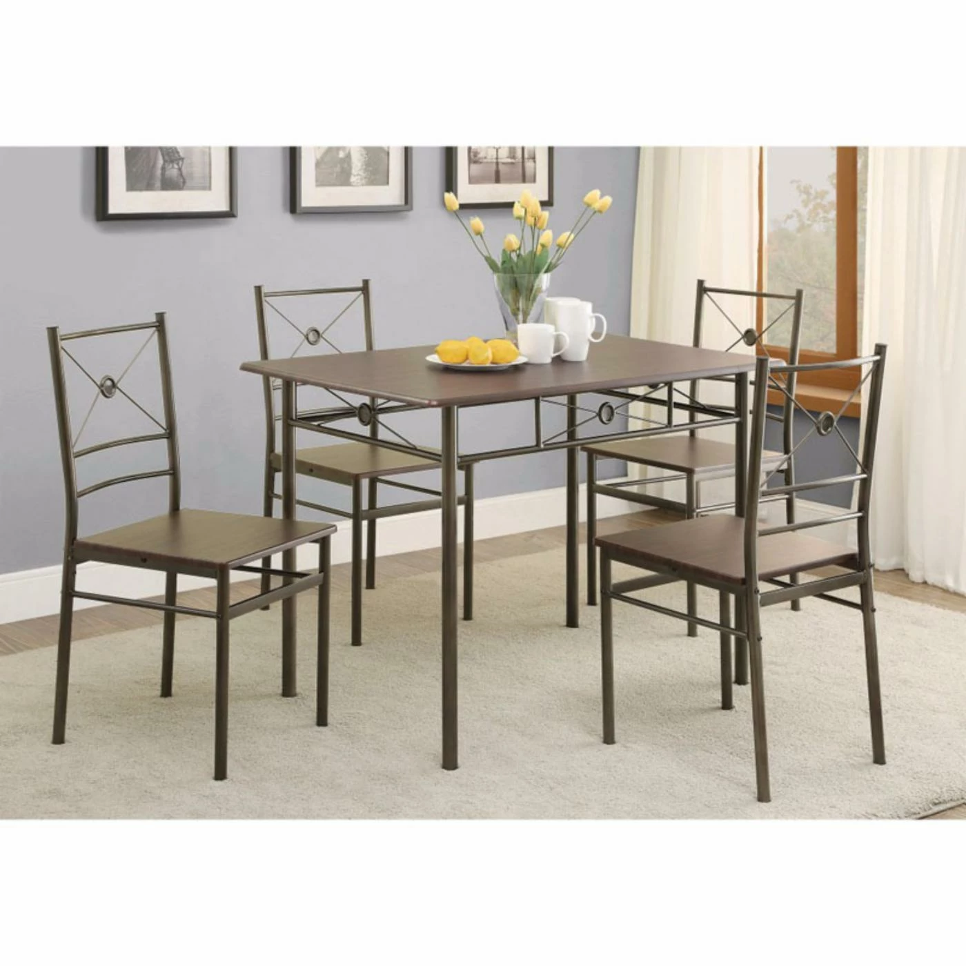 Deals π Rectangle Benzara Ironlike 5 Piece Rectangular Dining Table Set β€οΈ 3 Deals π Rectangle Benzara Ironlike 5 Piece Rectangular Dining Table Set β€οΈ