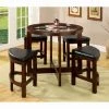 Best reviews of 🔔 Round Benzara Crystal Cove I Quaint Virile 5 Piece Counter Height Dining Table Set ⭐ -Kitchen Sales Store masterBENZ8110
