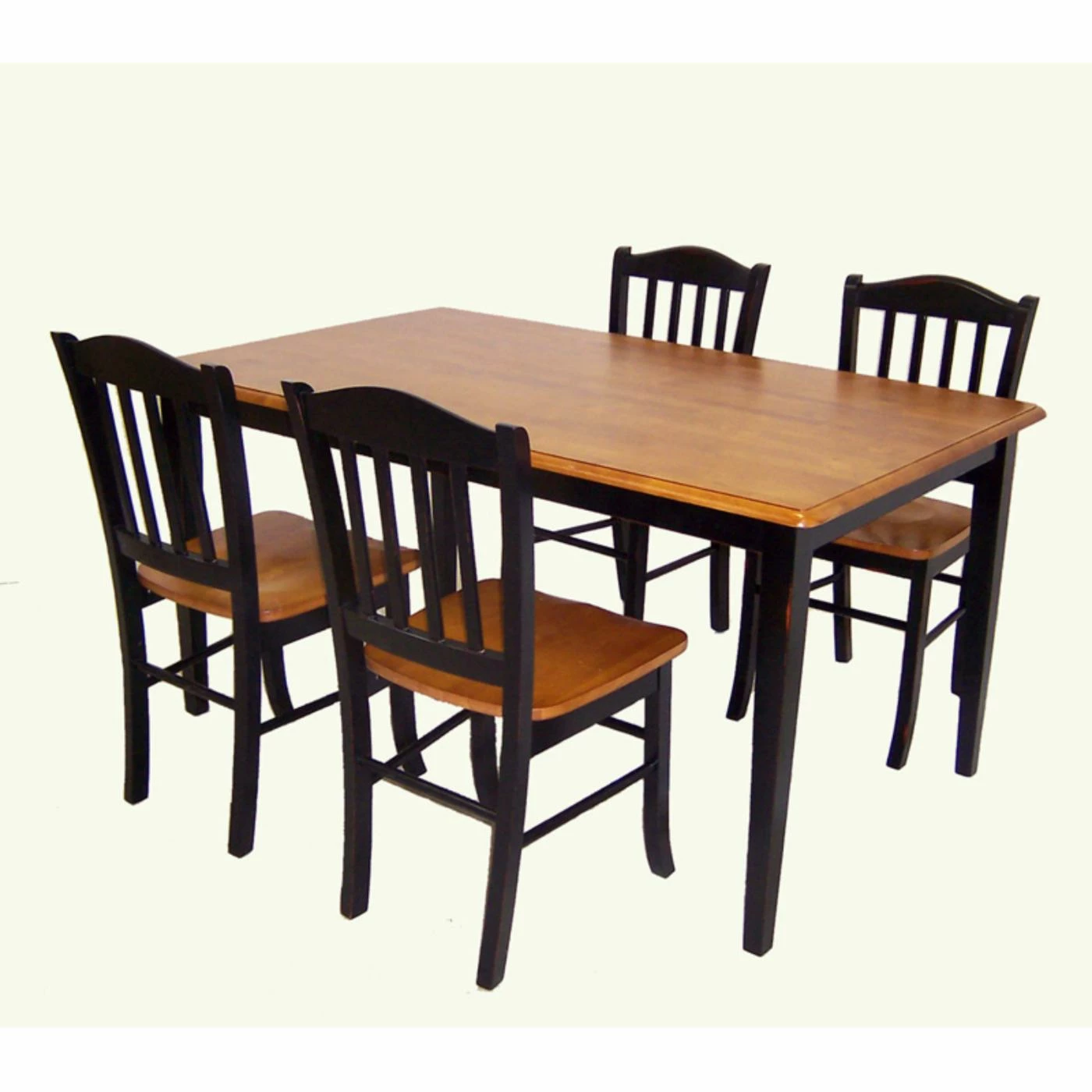 Best deal ๐ Rectangle Boraam Shaker 5 Piece Dining Set - Black & Oak ๐ 3 Best deal ๐ Rectangle Boraam Shaker 5 Piece Dining Set - Black & Oak ๐