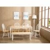 Deals 🥰 Rectangle Boraam Farmhouse 6 Piece Dining Set - White / Natural 🎉 1 Deals 🥰 Rectangle Boraam Farmhouse 6 Piece Dining Set - White / Natural 🎉 -Kitchen Sales Store masterBOR359
