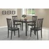 Best Pirce 💯 Rectangle Coaster Furniture Oakdale 5 Piece Dining Table Set 🔥 -Kitchen Sales Store masterCOA2819