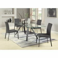Top 10 💯 Rectangle Chintaly Aida 5 Piece Dining Table Set 🔔