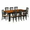 Best deal 🔥 Rectangle East West Furniture Quincy 9-Piece Windowpane Dining Table Set 🎁 -Kitchen Sales Store masterEASE1020