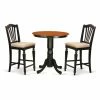 Buy ⌛ Casual Dining Sets East West Furniture Eden 3 Piece High Splat Dining Table Set 🔔 -Kitchen Sales Store masterEASE1157