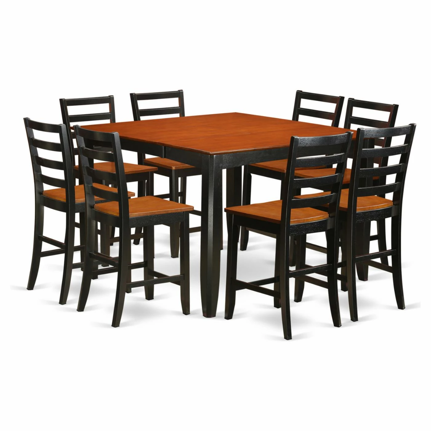 Best deal π Square East West Furniture Fairwinds 9 Piece Ladder Back Dining Table Set π 3 Best deal π Square East West Furniture Fairwinds 9 Piece Ladder Back Dining Table Set π
