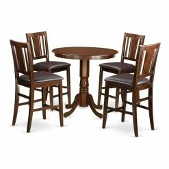 Cheap 👍 Casual Dining Sets East West Furniture Jackson 5 Piece Scotch Art Dining Table Set ✨