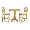 Discount π Round East West Furniture Jackson 3 Piece High Ladder Dining Table Set π 2 Discount π Round East West Furniture Jackson 3 Piece High Ladder Dining Table Set π -Kitchen Sales Store masterEASE1186