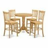 Cheap 🔔 Round East West Furniture Jackson 5 Piece Comb Back Dining Table Set 💯 2 Cheap 🔔 Round East West Furniture Jackson 5 Piece Comb Back Dining Table Set 💯 -Kitchen Sales Store masterEASE1193