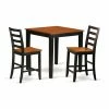 Discount π― Square East West Furniture Pub 3 Piece Ladder Back Dining Table Set π₯° 1 Discount π― Square East West Furniture Pub 3 Piece Ladder Back Dining Table Set π₯° -Kitchen Sales Store masterEASE1206