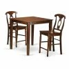 New 👍 Square East West Furniture Vernon 3 Piece Keyhole Dining Table Set 😉 2 New 👍 Square East West Furniture Vernon 3 Piece Keyhole Dining Table Set 😉 -Kitchen Sales Store masterEASE1244